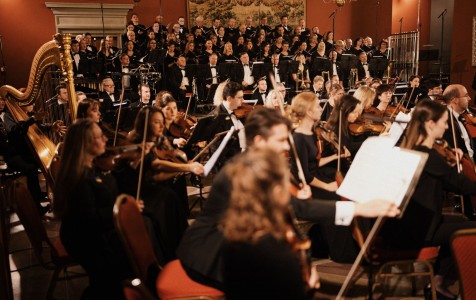 Lietuvos valstybinis simfoninis orkestras, meno vadovas ir vyr. dirigentas Gintaras Rinkevičius